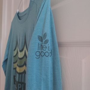 BOGO! Life is good long sleeve tee